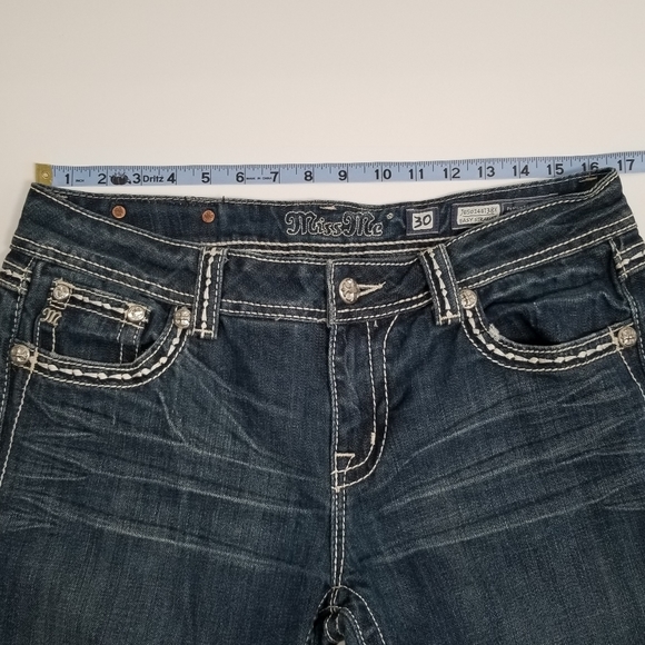 Miss Me Easy Straight Jeans JE5014ET38X - Picture 11 of 13